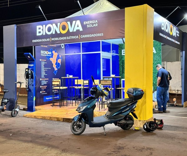 Bionova Energia Solar marca presença na Expobira 2025 com inovações em energia limpa e veículos elétricos